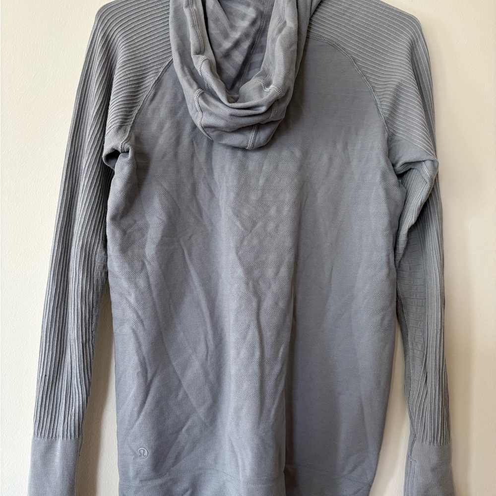 Lululemon Athletica Gray Lightweight Shirt Jacket